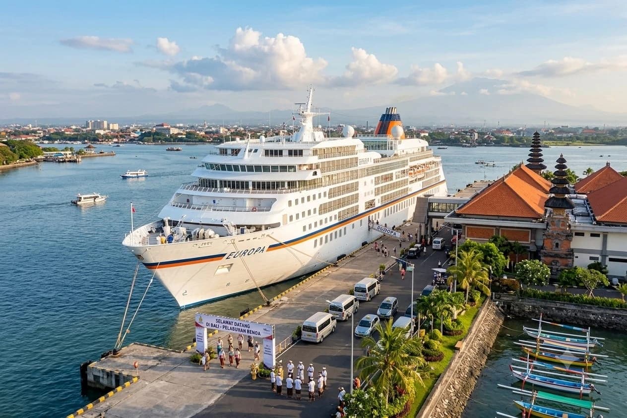 Shore excursion for cruise guests from Benoa Harbor, Bali